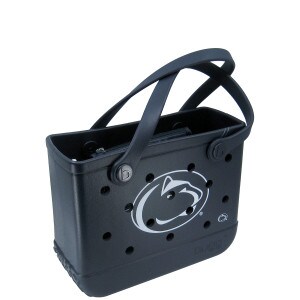 navy small Bogg bag with Penn State Athletic Logos